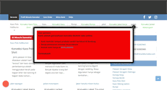 Desktop Screenshot of miraclekonveksi.com
